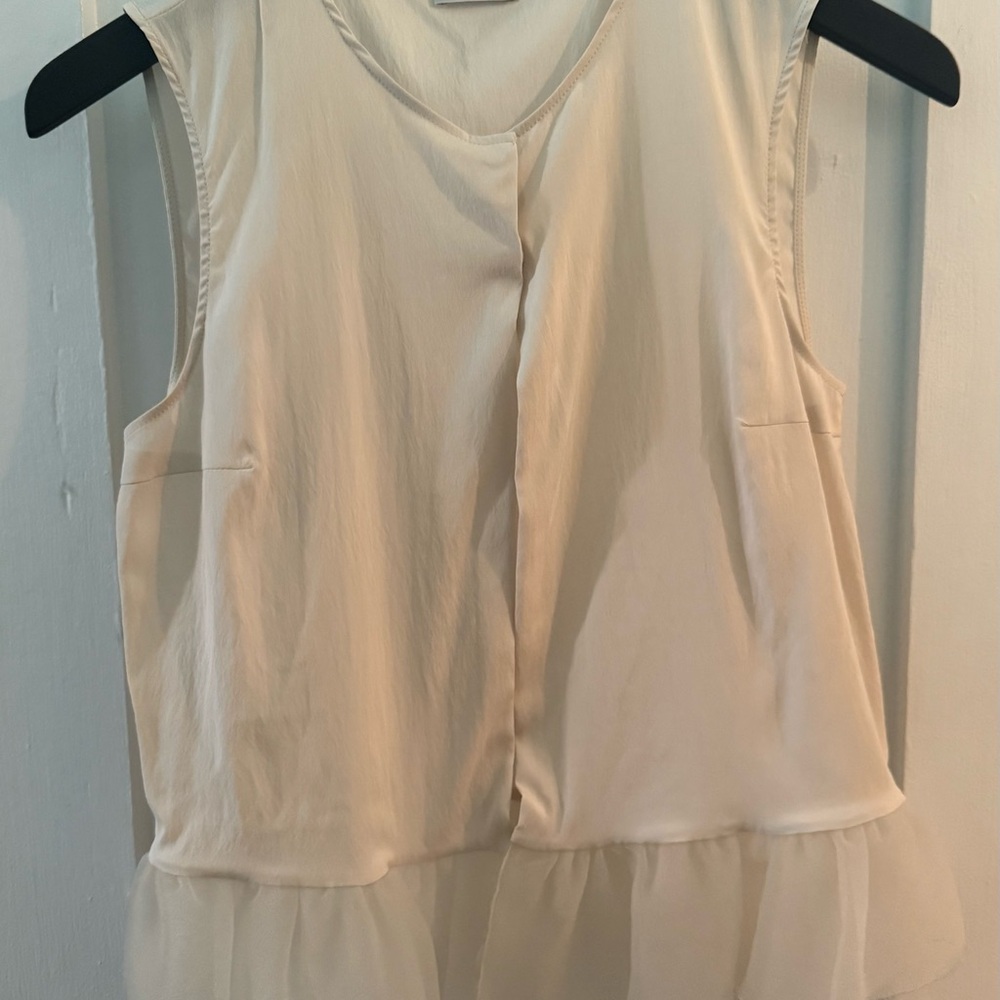 Brunello Cucinelli Cream Blouse